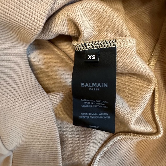 ✨HOST PICK ✨🌻 Authentic New With Tags Balmain Printed Sweatshirt - Picture 4 of 5